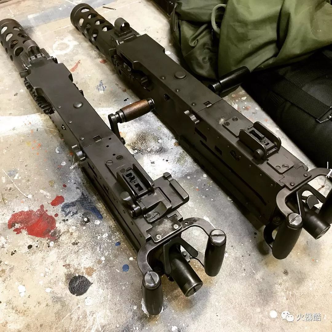 【横扫千军】勃朗宁m2hb重机枪_枪管