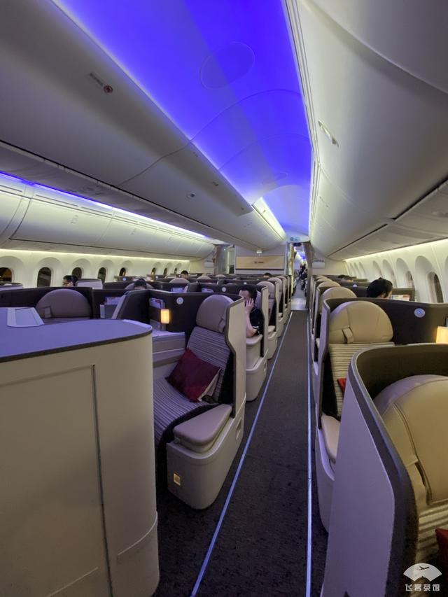 新飞机硬件标准就是高!打卡梦之羽商务舱,这种座椅布局难得一遇