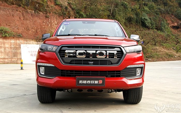 物有所值的潮流皮卡牛车商用车试驾福田拓陆者驭途9