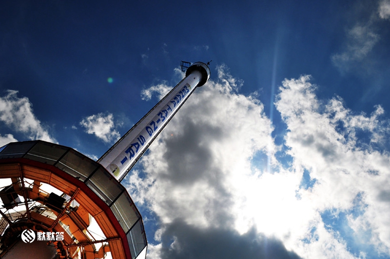 原创马六甲达明沙里旋转塔现代地标全高80米360度古城美景尽入眼帘