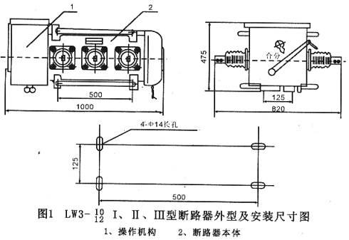 六氟化硫斷路器是利用六氟化硫氣體作絕緣介質和滅弧介質的新型斷路器