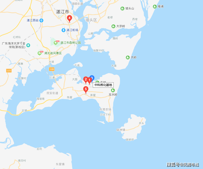 项目选址位于湛江经济技术开发区东海岛新区,总用地面积约12