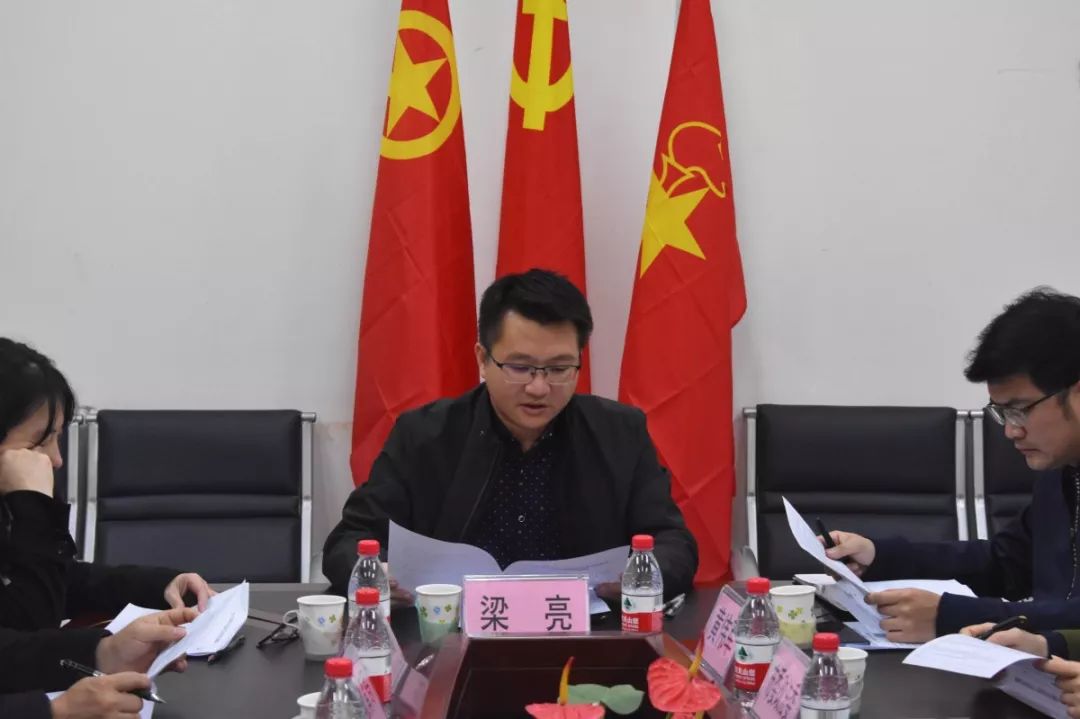 团市委书记,市预青专项组组长梁亮就2018年预青工作考核情况进行通报