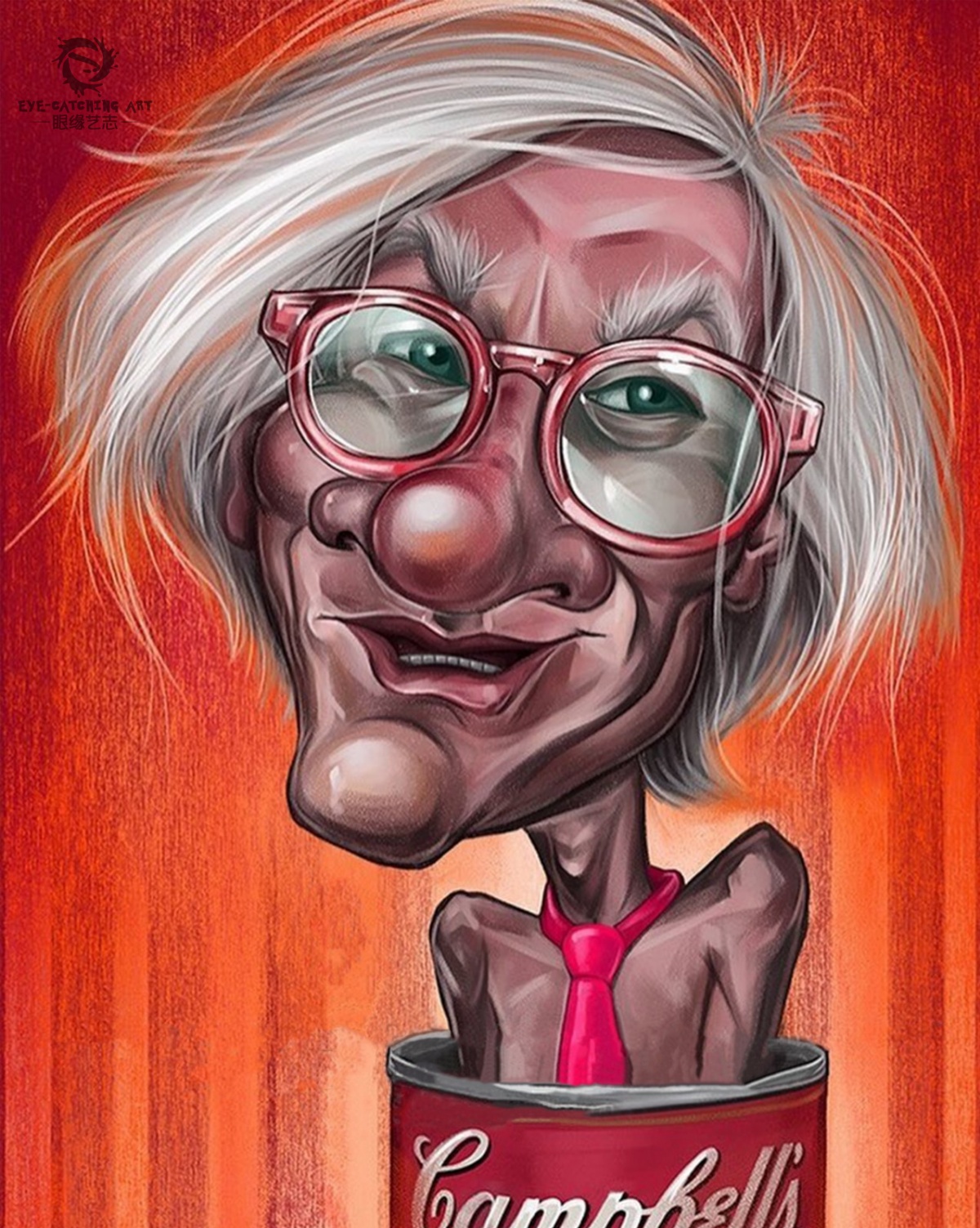 肖像漫画是审丑的艺术?这些名人你能认出几个?_作品