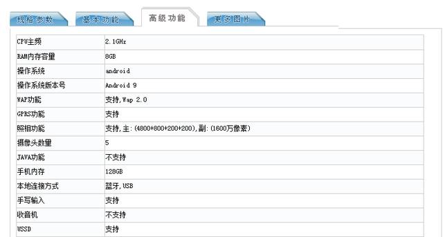 opporeno3参数配置详情图片