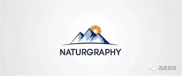 品牌logo以山为元素的logo设计