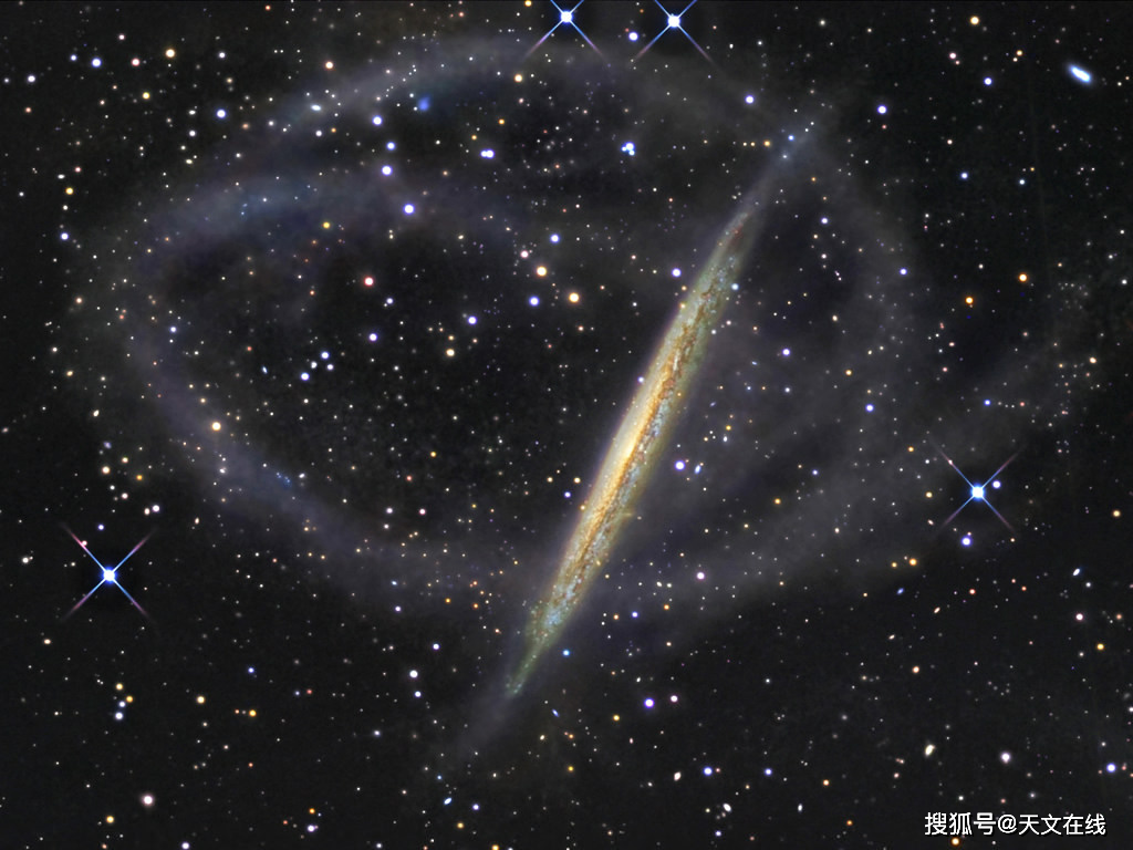 星系ngc 5907的恆星流