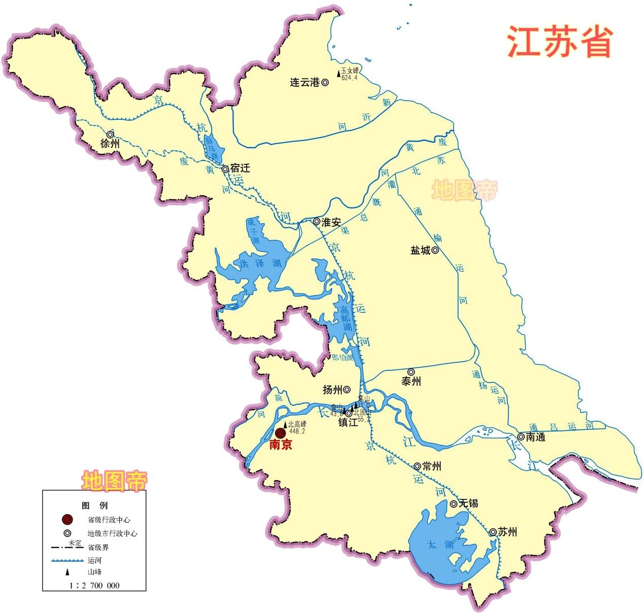 长江江苏段地图图片