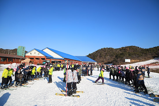 北京密云南山滑雪场图片