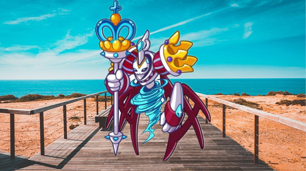 洛克王国会员才有的福利超稀有的神宠冰翼邪神进化后超帅