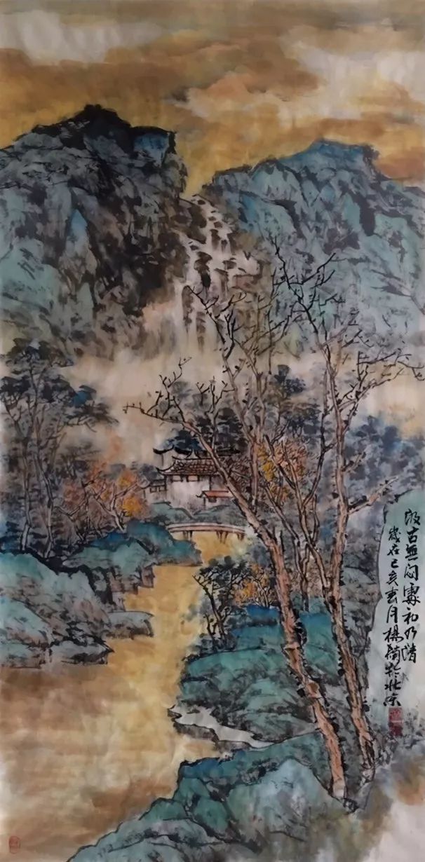 汲古融今——画家杨楠山水画作品赏析