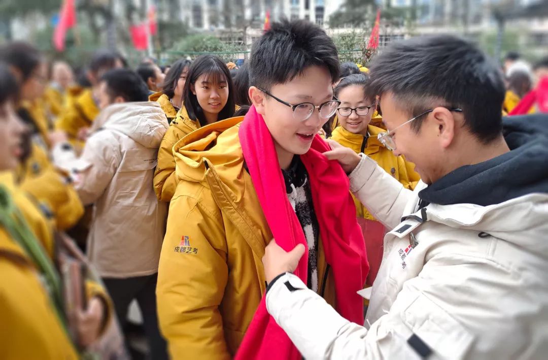 大战在即,祝成艺学子金榜题名,联考加油!