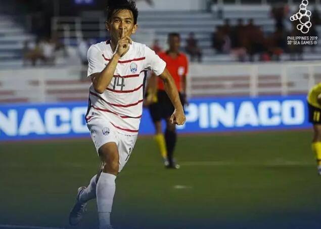 柬埔寨u22男足首次打入东南亚运动会半决赛