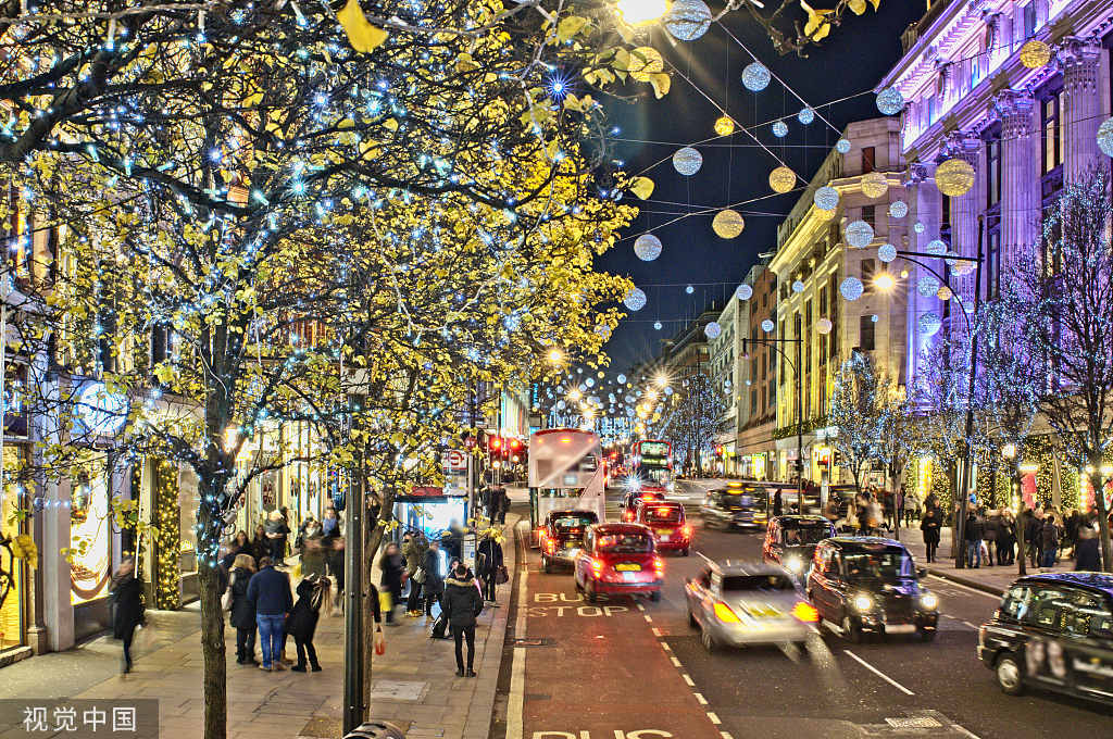 牛津街(oxford street):梦幻银河