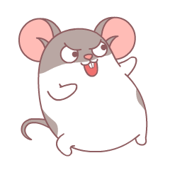 鼠你能表情包:天真无邪小可爱_坏蛋