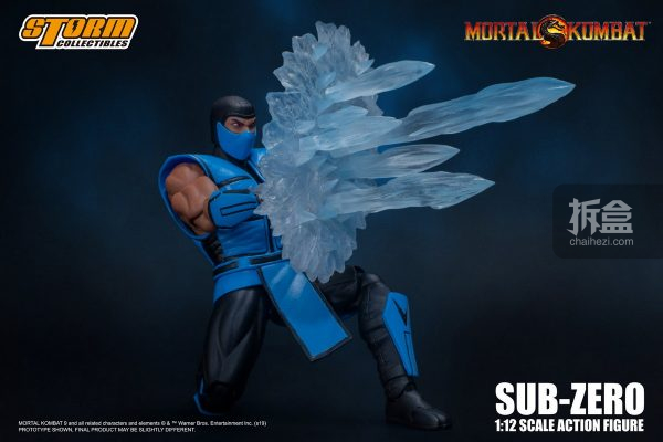 stormtoys真人快打subzero绝对零度112可动人偶