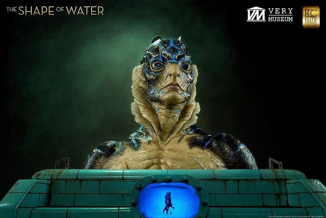 水形物语鱼人一比一胸像