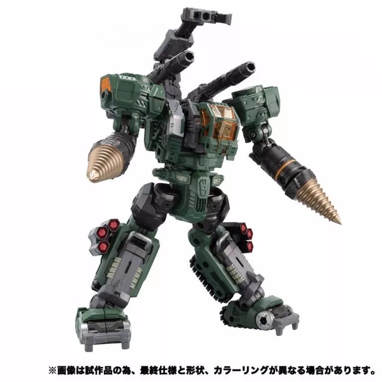 新品预定网店限定戴亚克隆diaclone Da 51 Trivers Triclash 宇宙海兵隊ver 日元