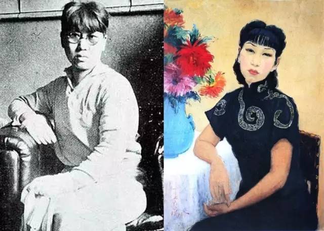 我们了解了潘玉良的真实相貌,再来看她的自画像,就有更深层次地认识了