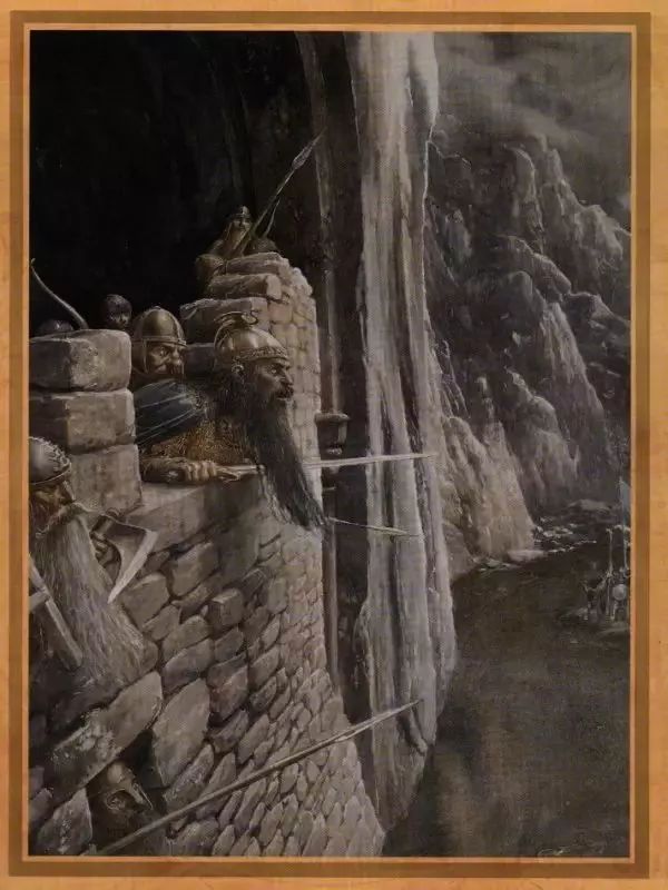 看过这121张绝美《魔戒》插画,迄今才发现电影里很多是假的_艾伦·李