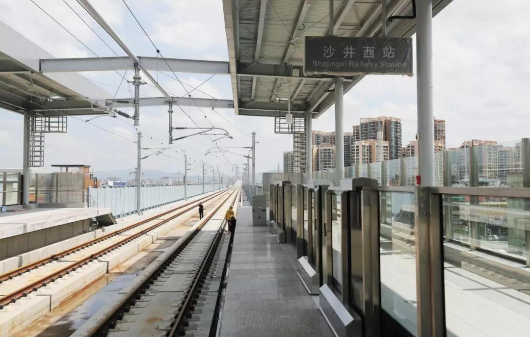 每天132次,沙井西站穗莞深城轨时刻表出炉.加快粤港奥大湾区发展