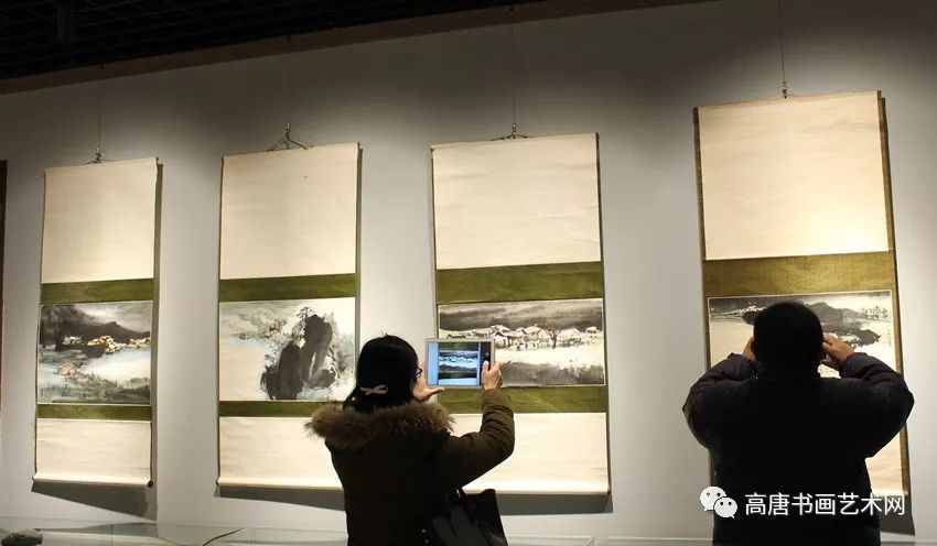 纪念孙大石先生诞辰一百周年书画精品展在孙大石美术馆开幕