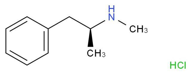 甲基苯丙胺化学结构图片