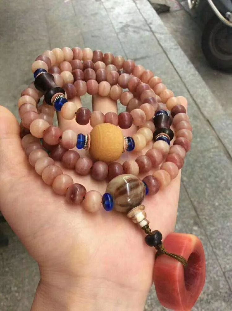 稀罕物马骨手串刚死的马现场车珠子