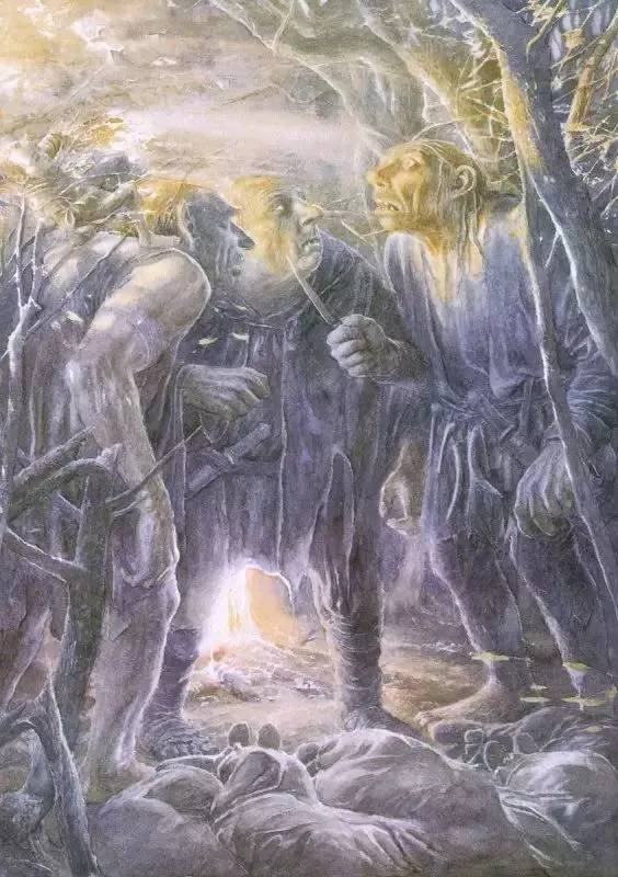 看过这121张绝美《魔戒》插画,迄今才发现电影里很多是假的_艾伦·李