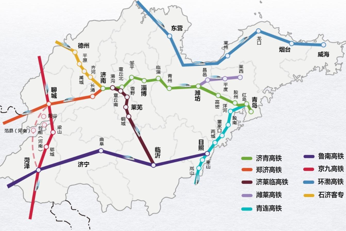 济滨城际铁路,是从省会济南修建到滨州的一条高速铁路