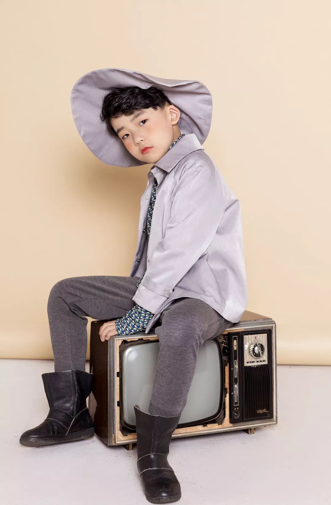 潮童风采6岁萌娃告诉你时髦的秘密