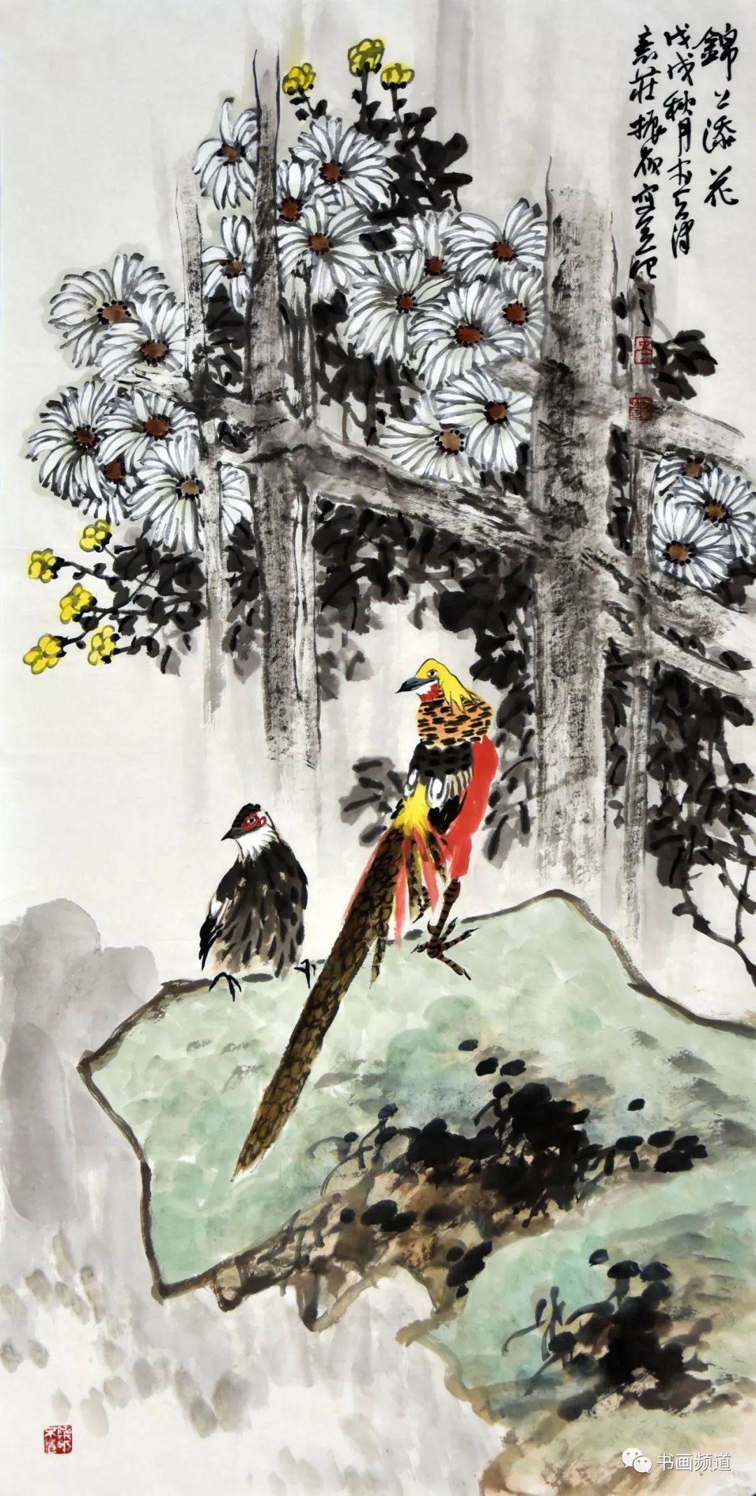 飞入寻常百姓家杨杰史振岭书画作品惠民展售