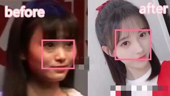 三千年一遇美女三年前很路人与关晓彤同台村味十足现神奇换脸