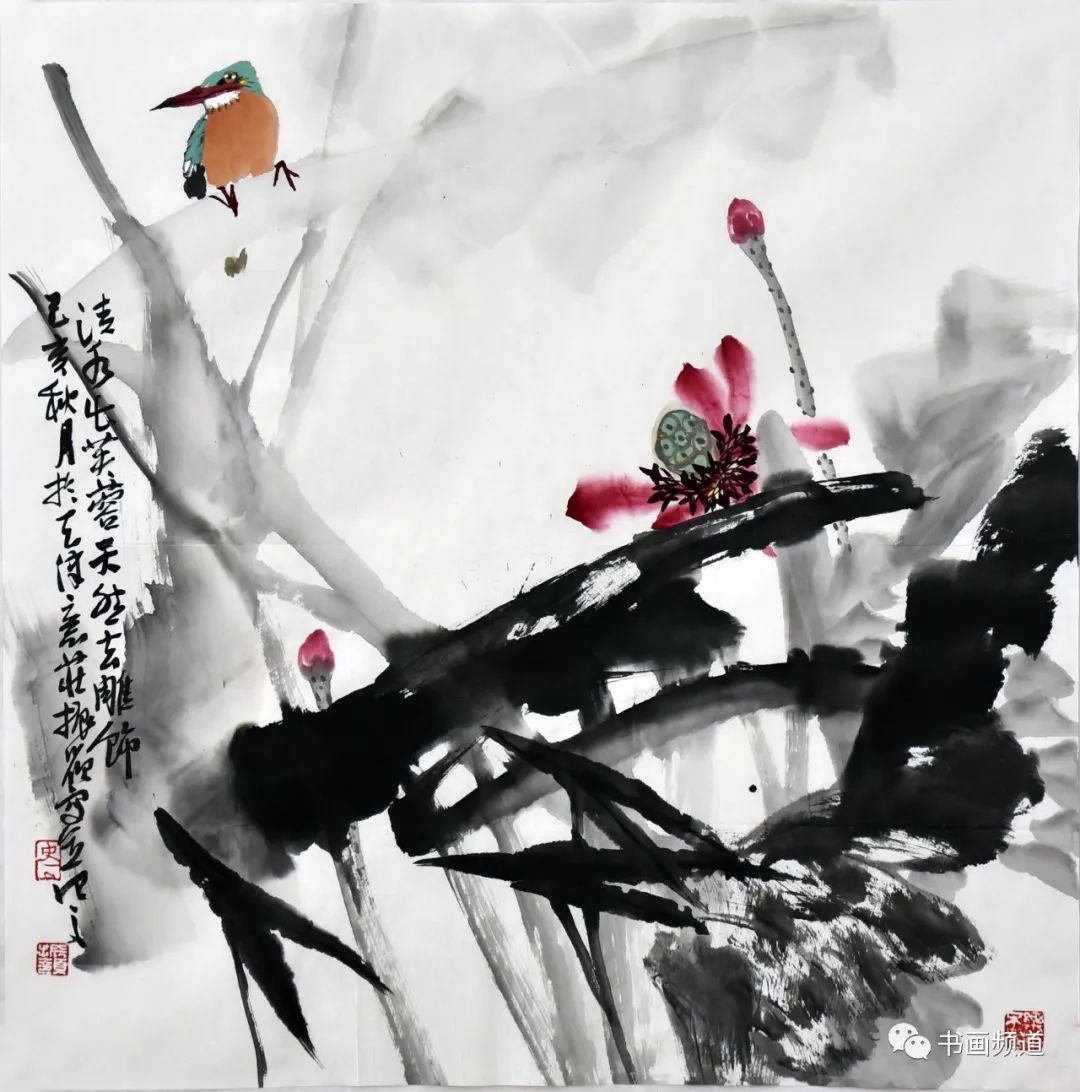 飞入寻常百姓家杨杰史振岭书画作品惠民展售