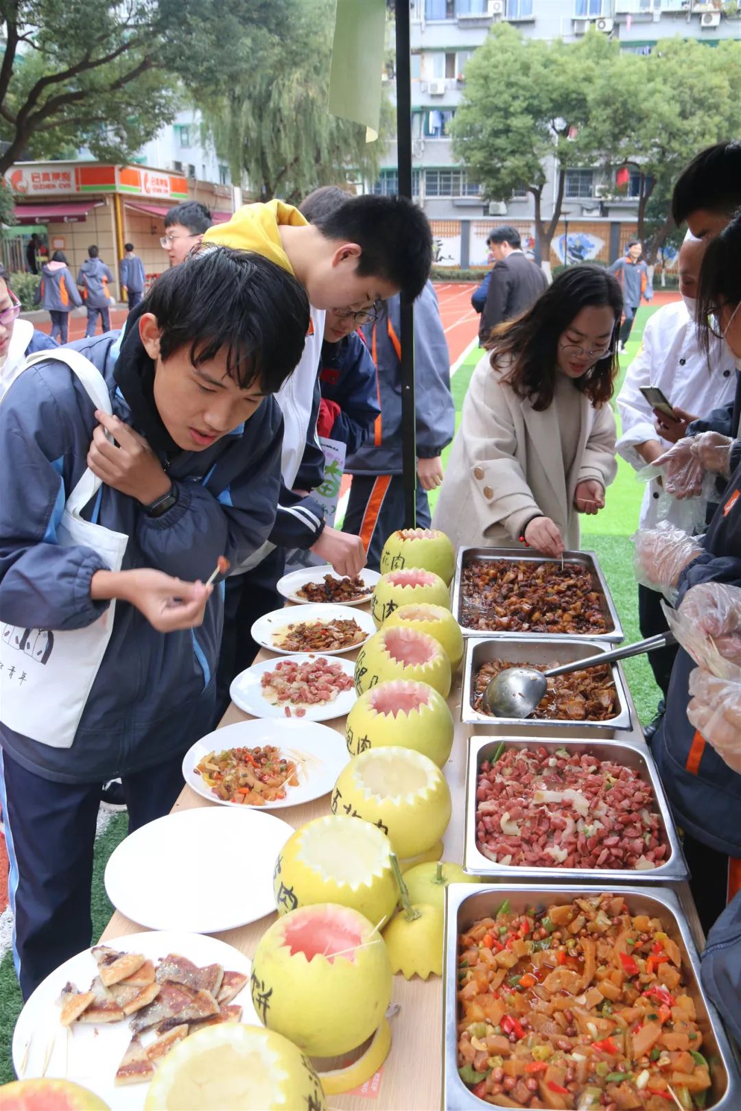 爱是甜的创意是香的杭九中第五届香泡创艺文化节香甜启幕