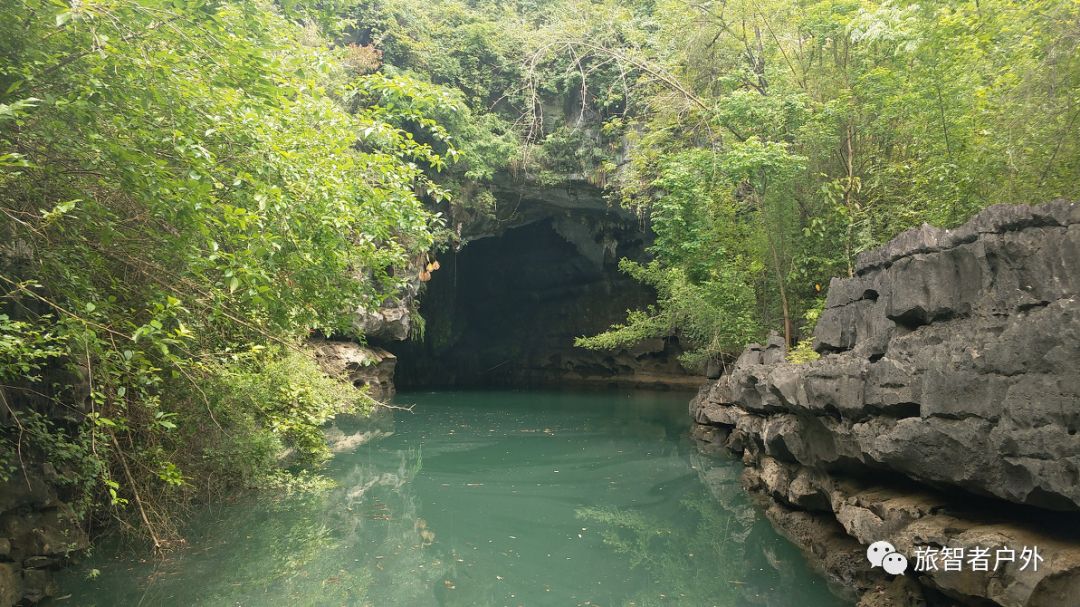 桃花水母江河天窗深度探险带你去广西都安看看世界最大地下河