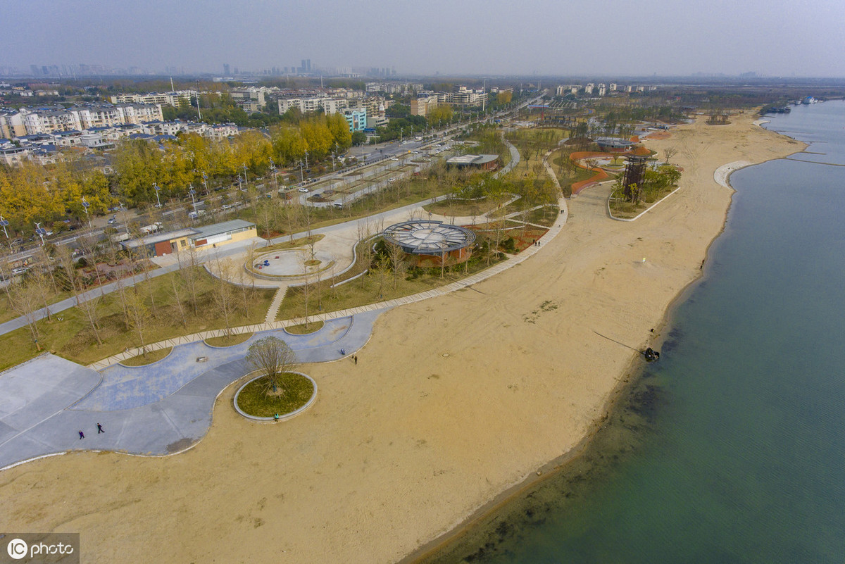 湖北现6万平方米人造沙滩明年3月将建成免费对市民开放