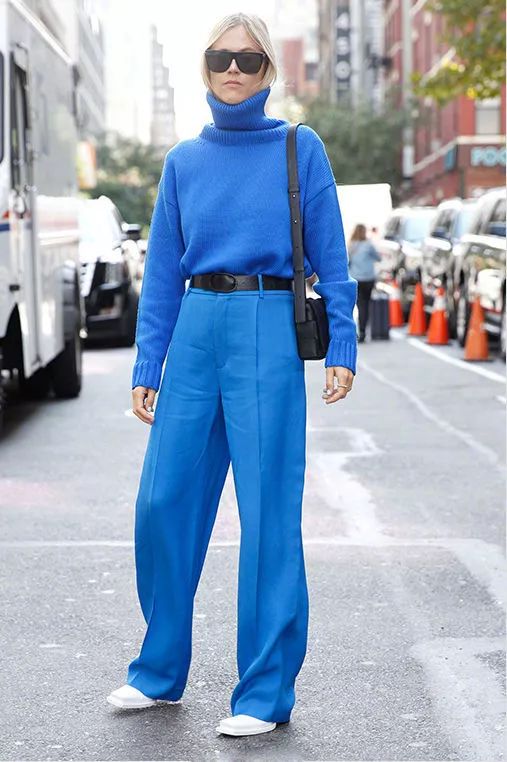 经典蓝究竟应该怎么穿?