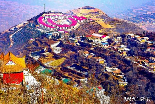 兰州南部大山深处的美丽乡村九池泉