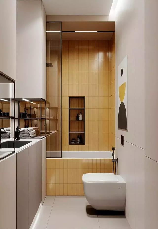 卫生间装修,越来越多人不做柜子,改砌一个30公分壁龛,好处多