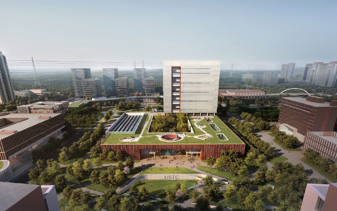 颇具人文情怀的塔院庭设计中科大图书馆火了