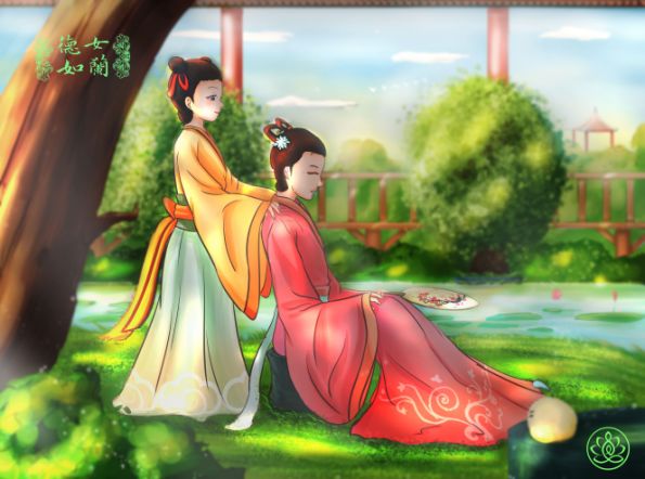 德女如兰做一个气质如兰的幸福女人