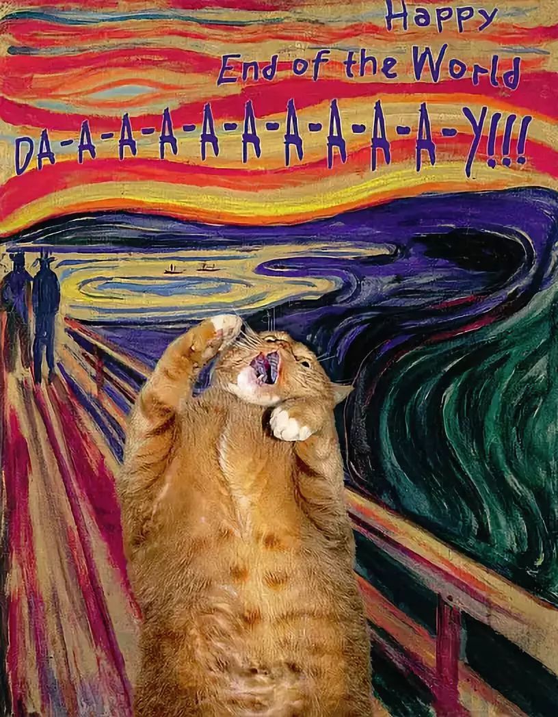 此为其中之一)米勒的《拾穗者》变成"背猫者"——拾穗者,布面油画