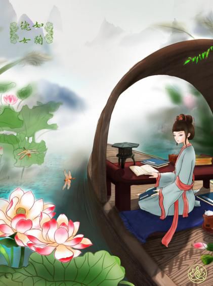 德女如兰做一个气质如兰的幸福女人