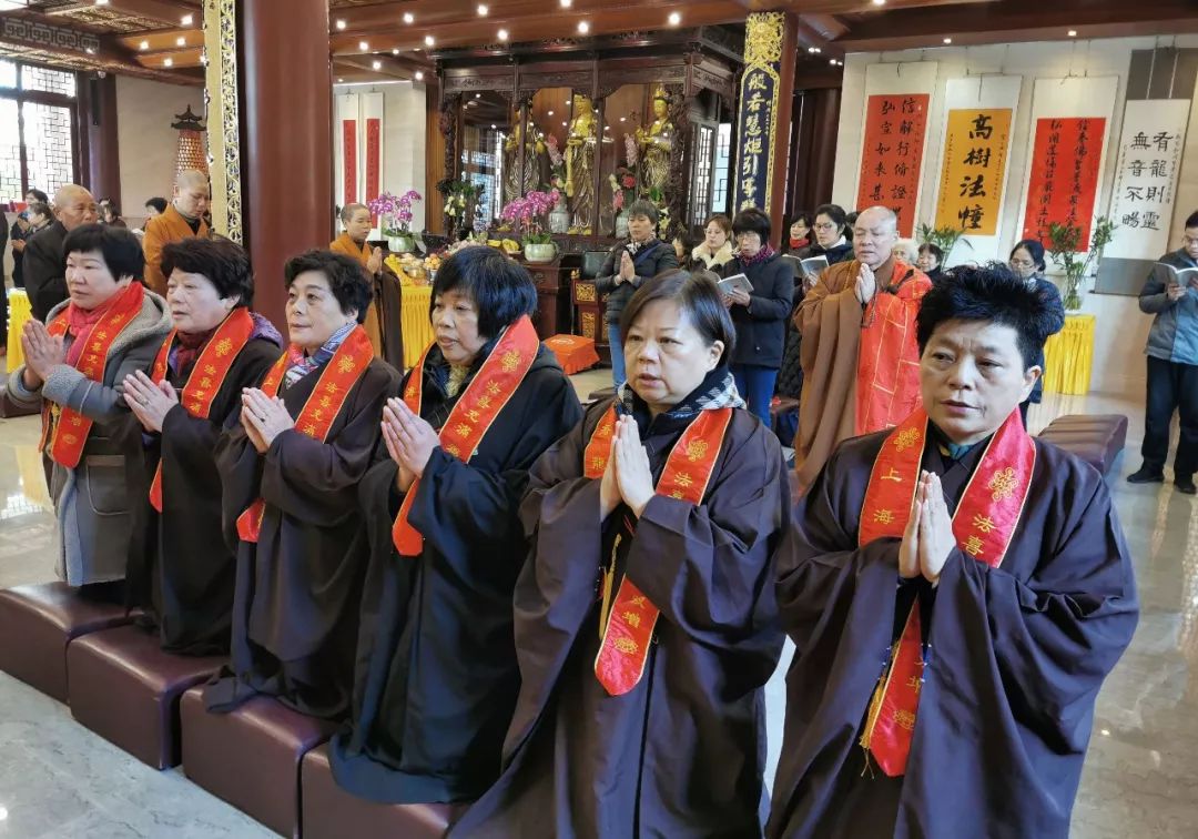 龙音新闻中峰三时系念法会圆满图集