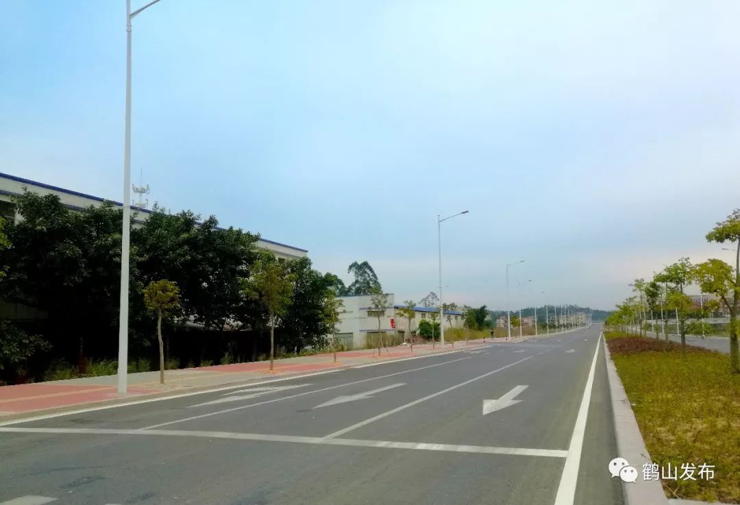 號街工程位於鶴山公園附近,起點為鶴山大道,終點與規劃過境公路相交