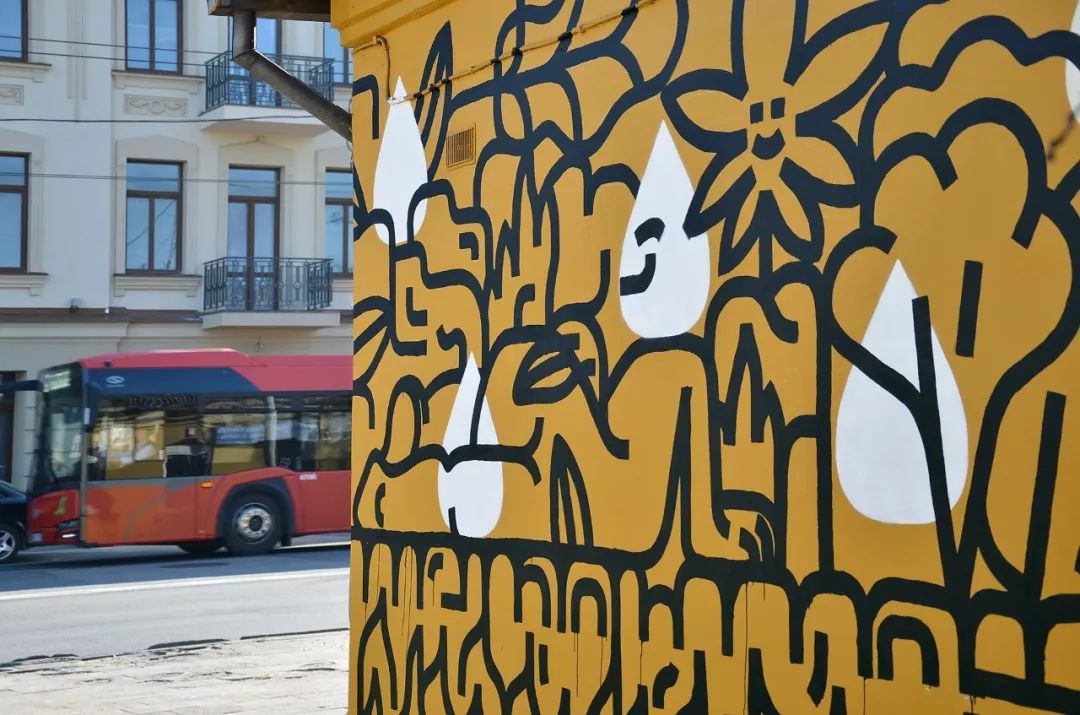 如果街头都是这样有趣的涂鸦,那我可能每天都要在街上浪了~_日本