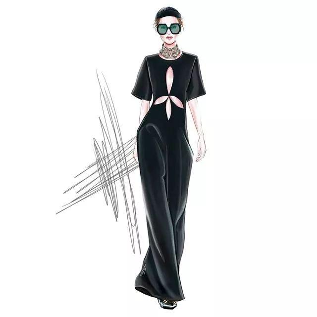 看完美女插画师的画感觉自己就是气场两米八的公主本人啦