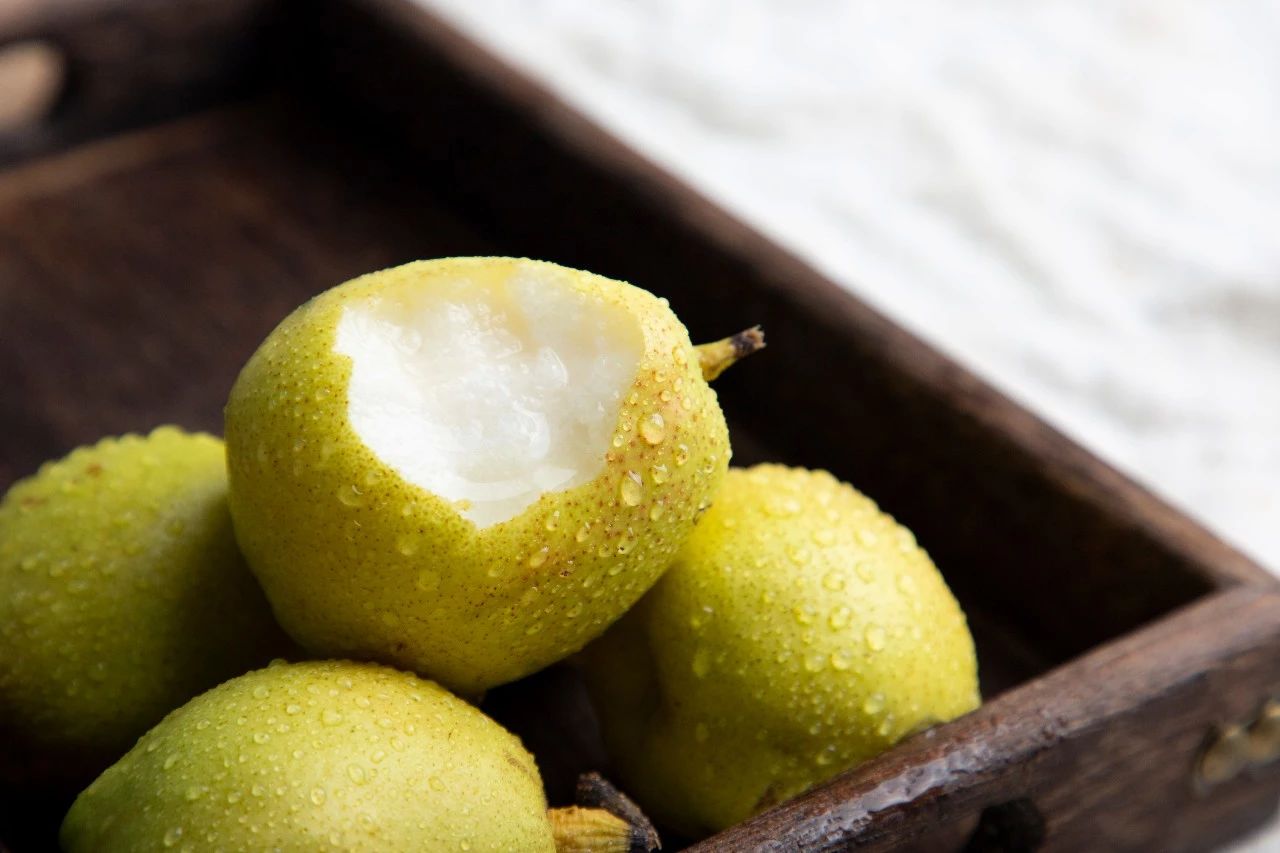 正宗新疆库尔勒香梨梨香十足脆甜多汁吃过的都说好