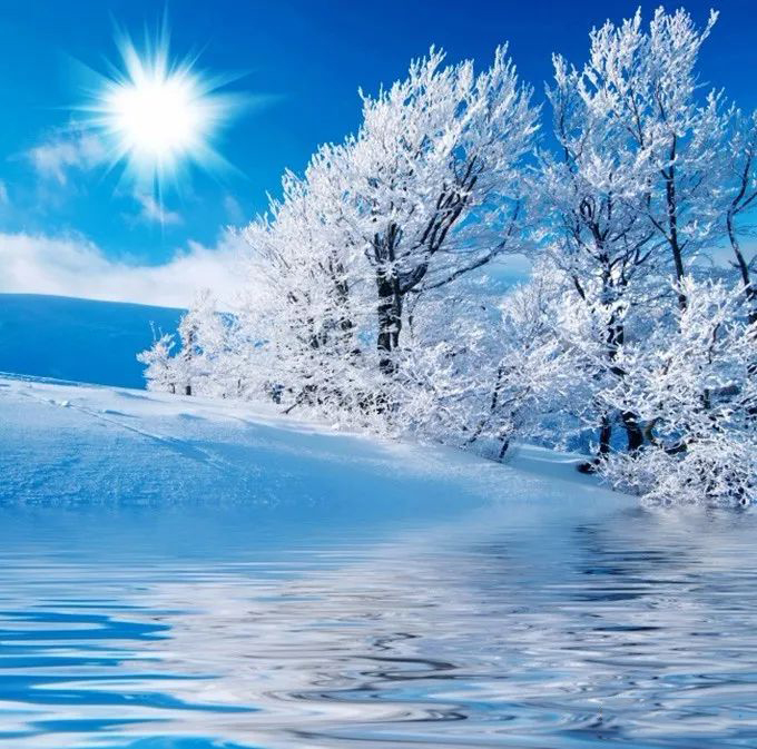 一组极美的雪景图片兰州画室微课堂
